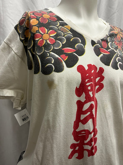 XL - WORK 2000s Graphic AOP Tee