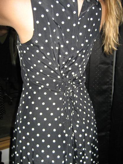 My Michelle Vintage Polka Dot Long Dress