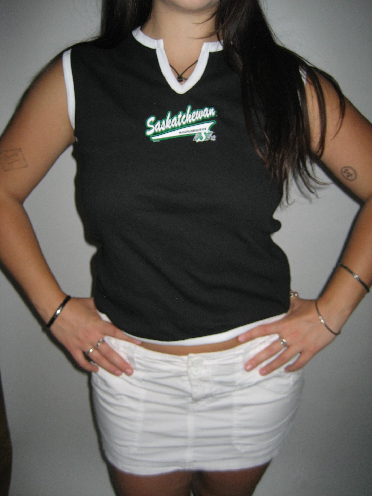 90s Saskatchewan Roughriders Women's Top