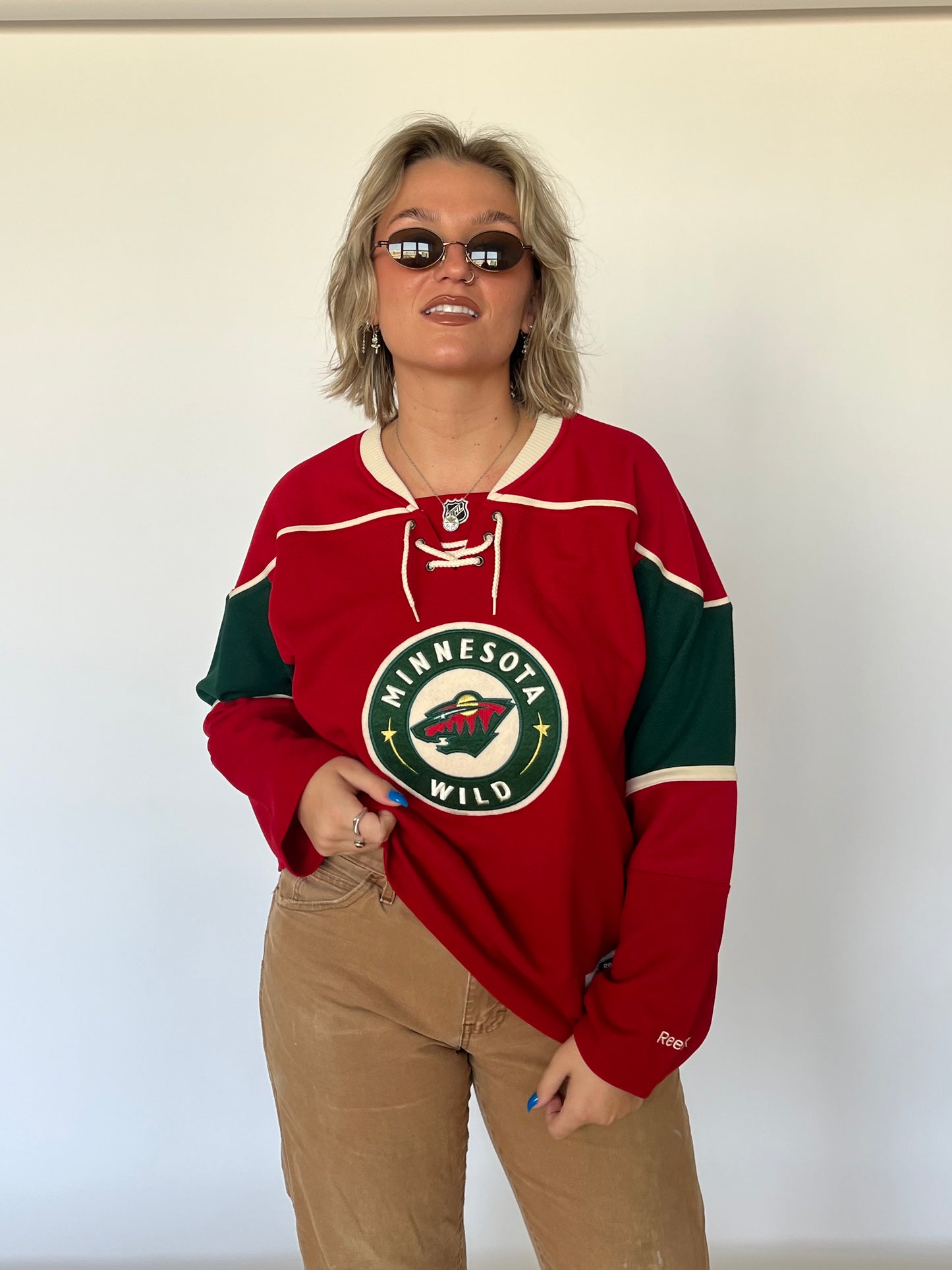 Minnesota Wild Reebok Hockey Jersey