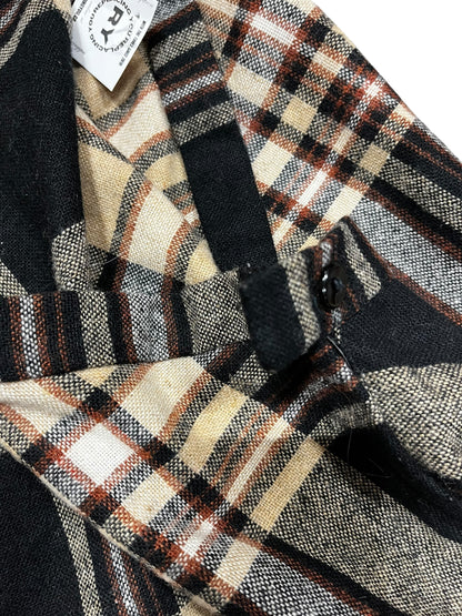 XS - Vintage Plaid Skirt