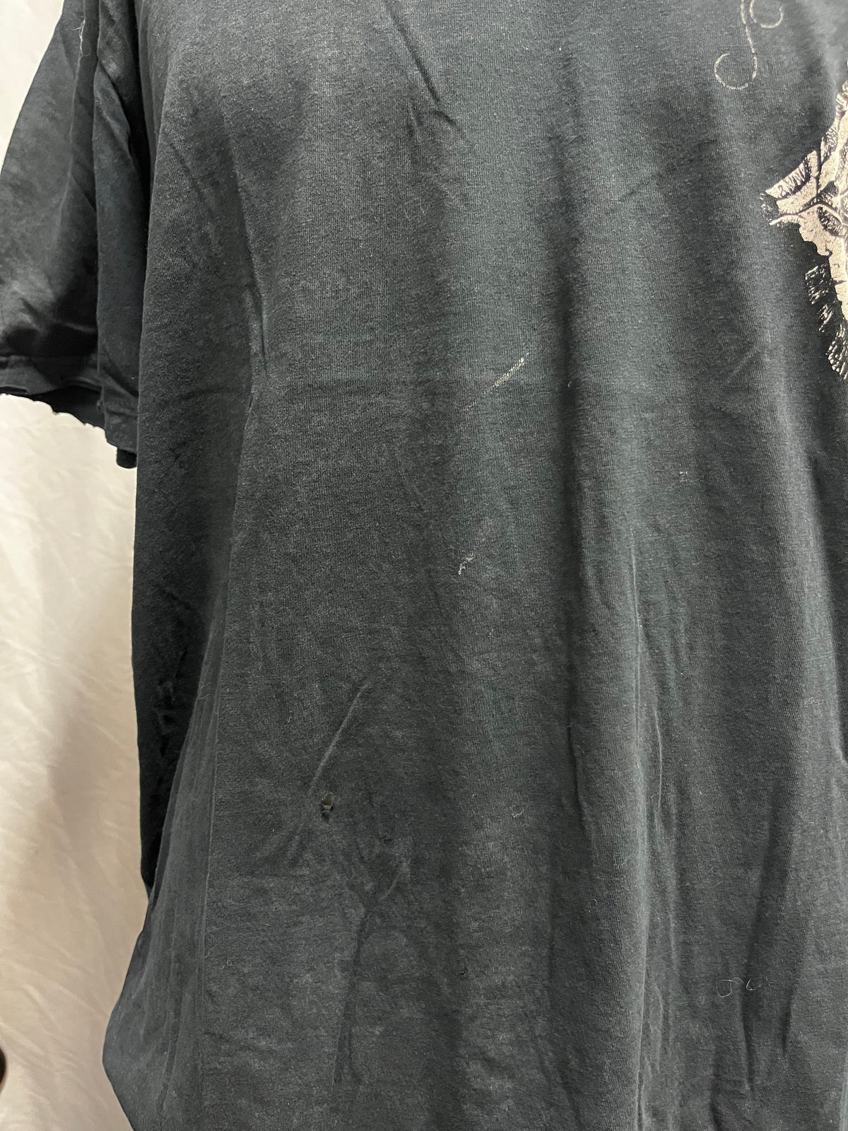 XL - Affliction Y2K Skull Double Sided Graphic Tee
