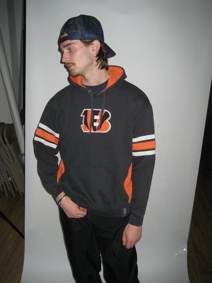 00s Cincinnati Bengals Logo Pullover Hoodie