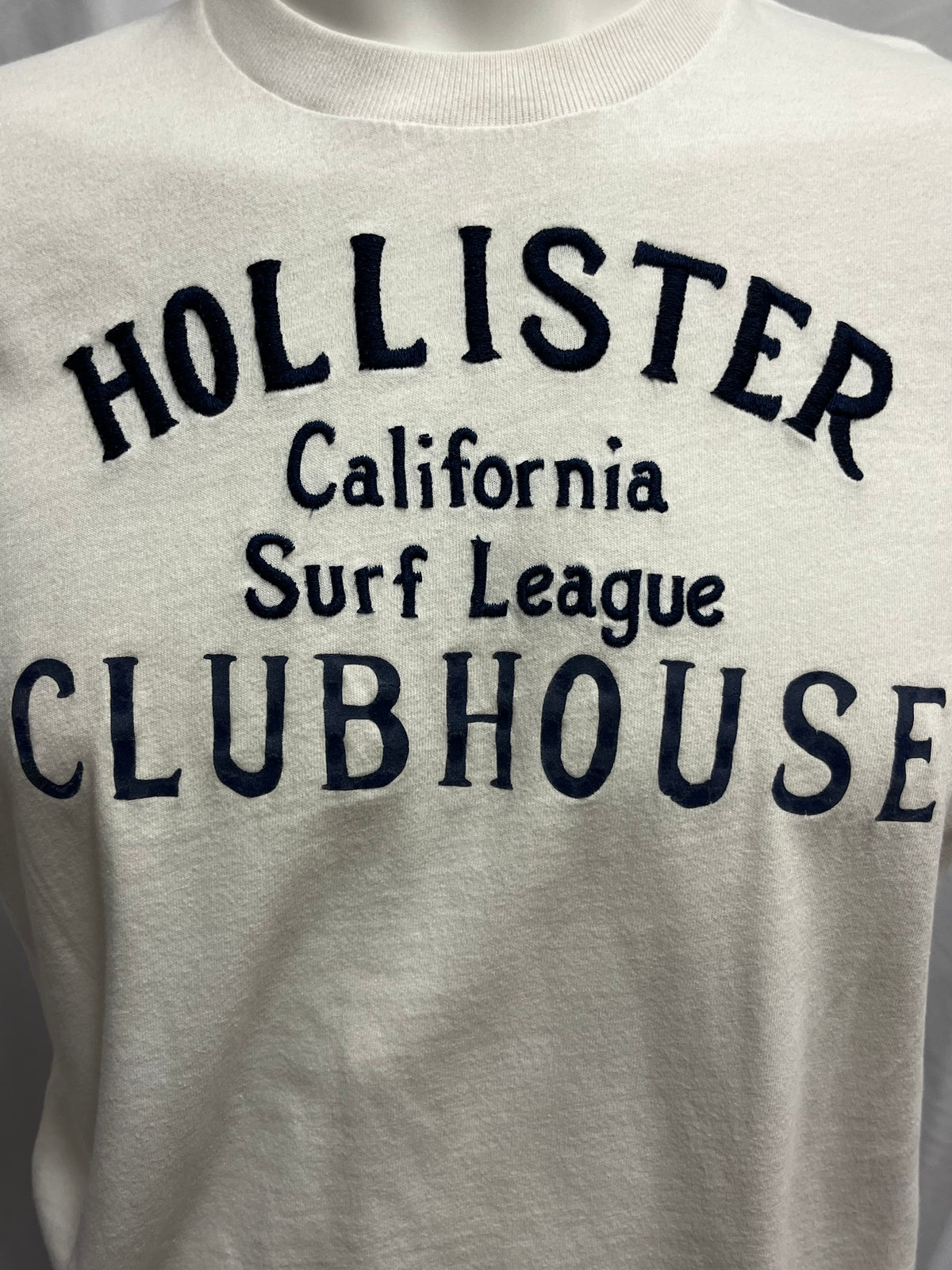 M - Hollister Surf League White Graphic Tee