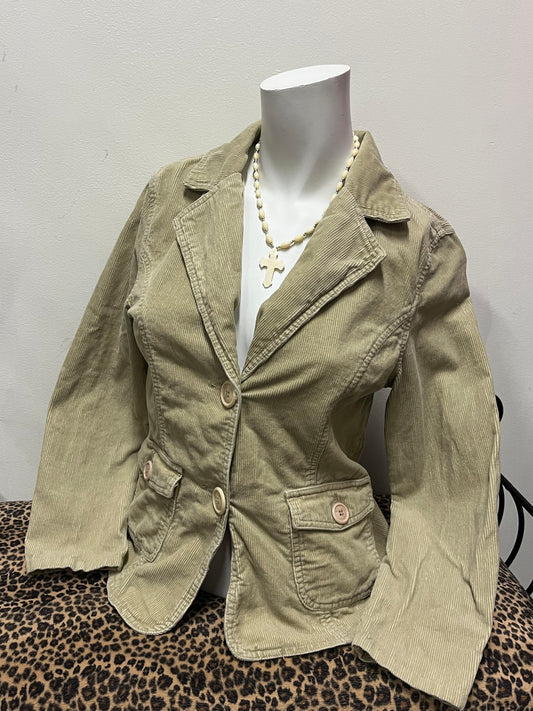 S - Corduroy Y2K Blazer Jacket