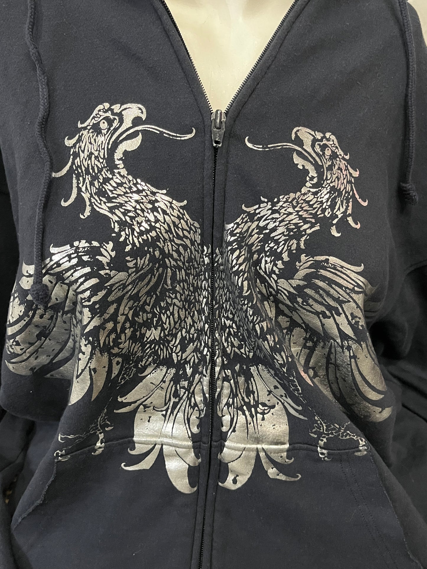 XXL - Hard Rock Las Vegas Graphic Zip Hoodie