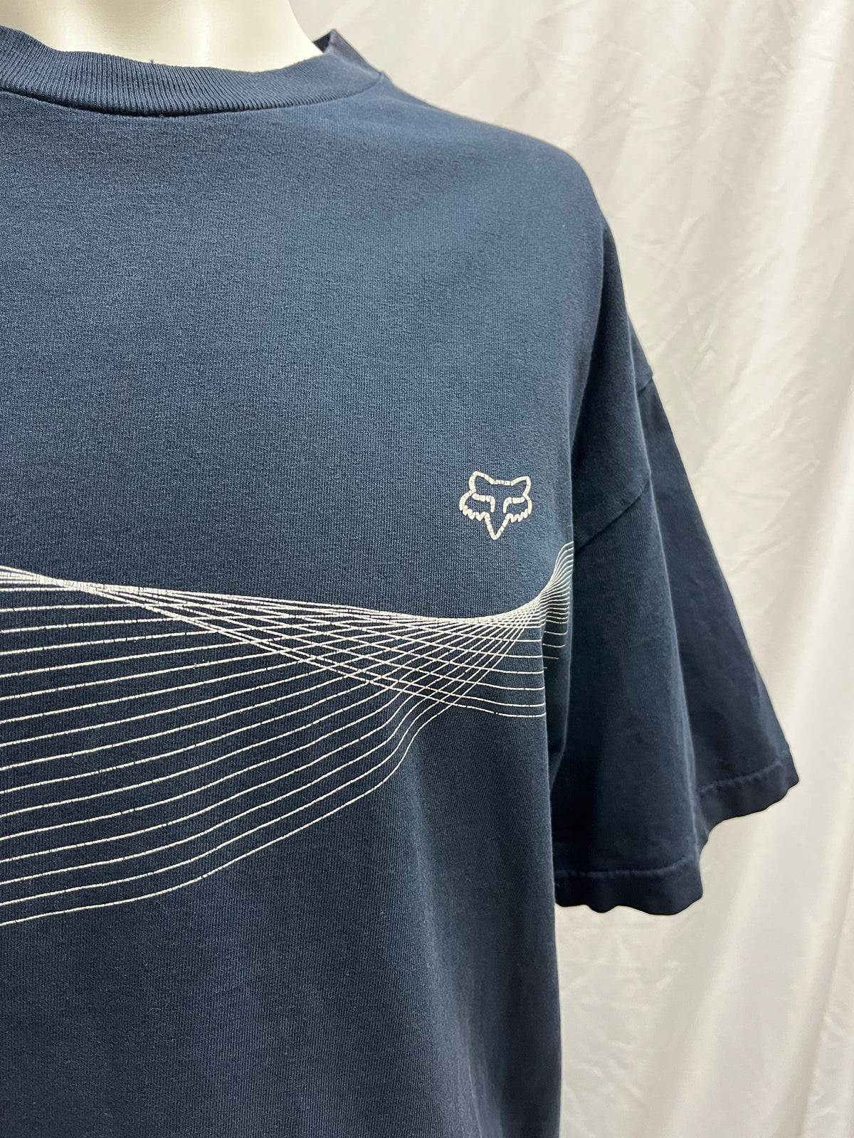 XL - FOX Racing Y2K Navy Graphic Tee