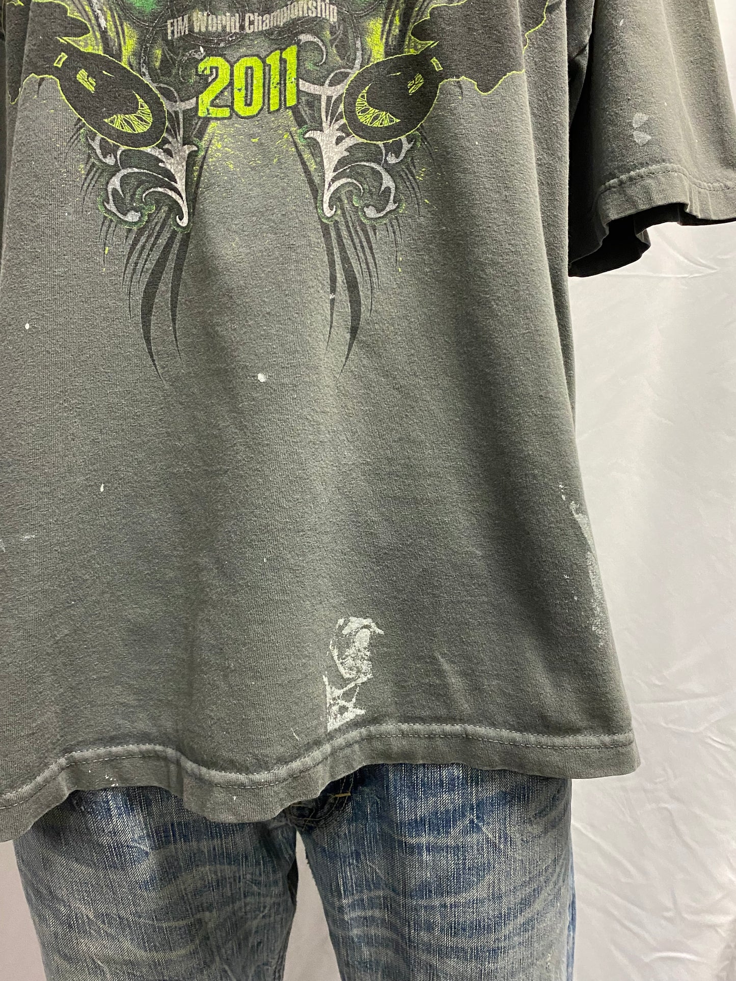 XL - Monster Energy Motocross Double Sided Graphic Tee