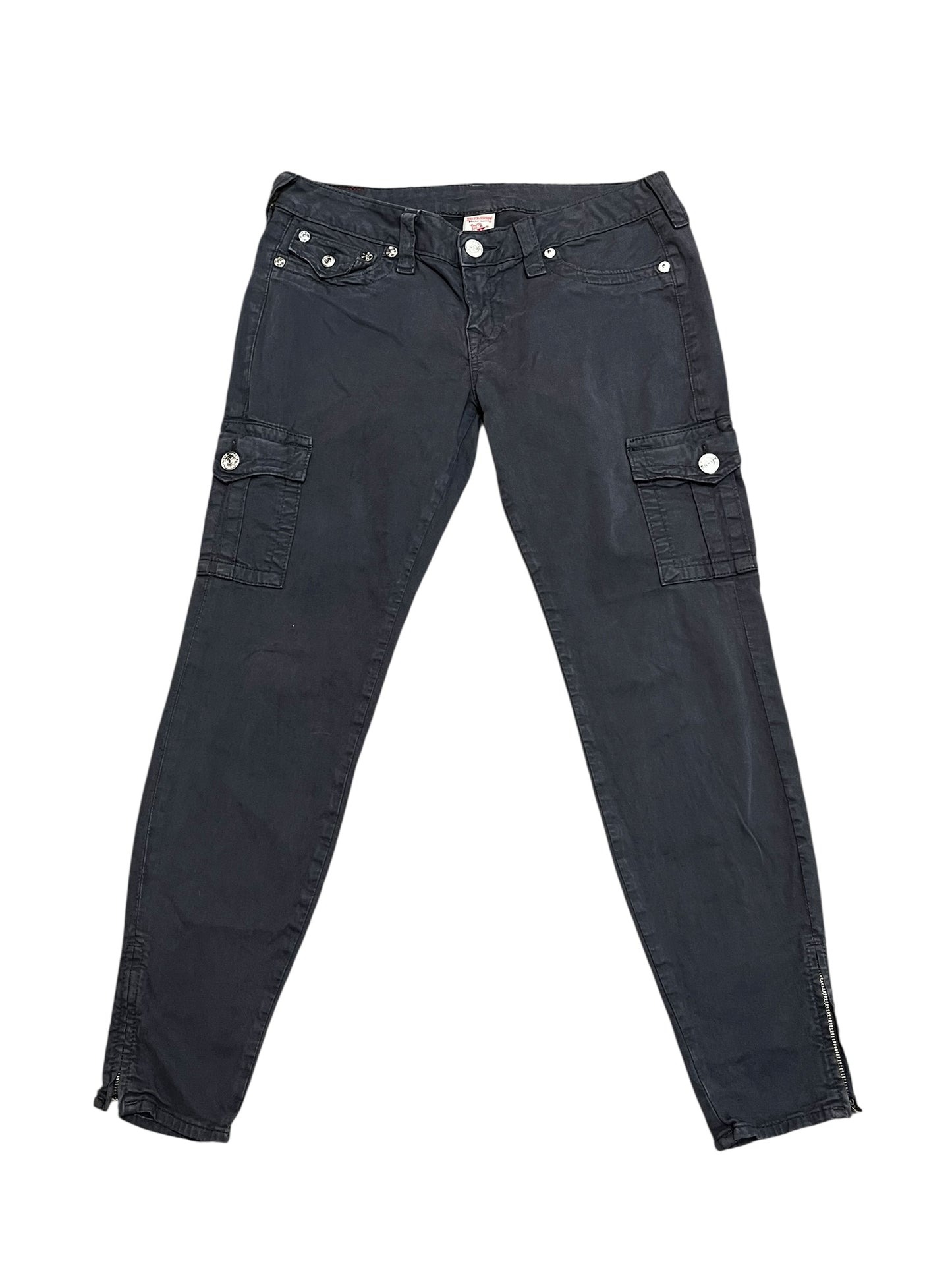 30" - True Religion Krista Low Rise Cargo Pants