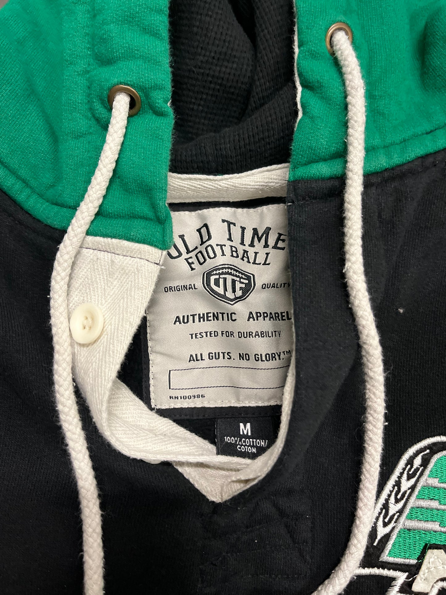 M - Saskatchewan Roughriders 2000s Old Time Heavy Hoodie