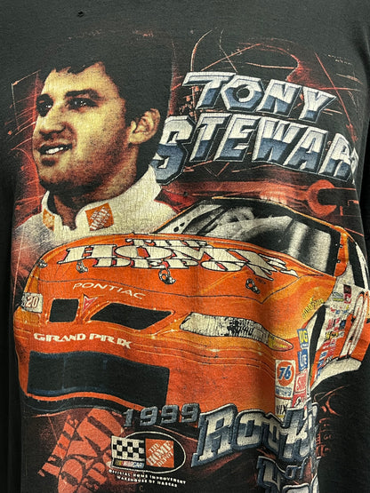 XXL - NASCAR 1991 Tony Stewart Double Sided Graphic Tee
