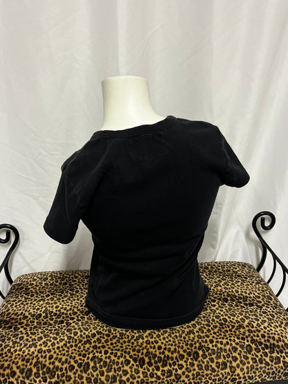 M - LL Cool J Y2K Studded Cross Graphic Top