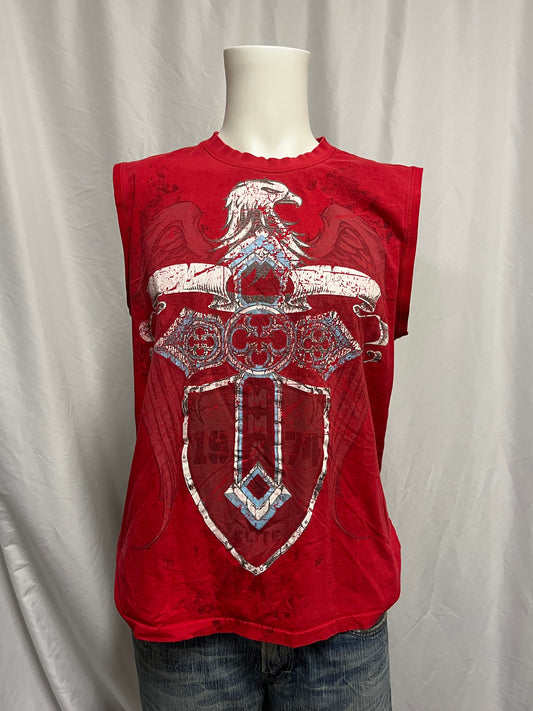 L - MMA Graphic Men's Tank Top