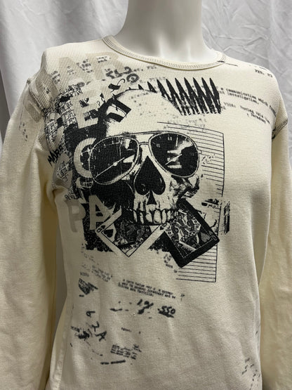 M - Ecko 2000s Skull Graphic Thermal