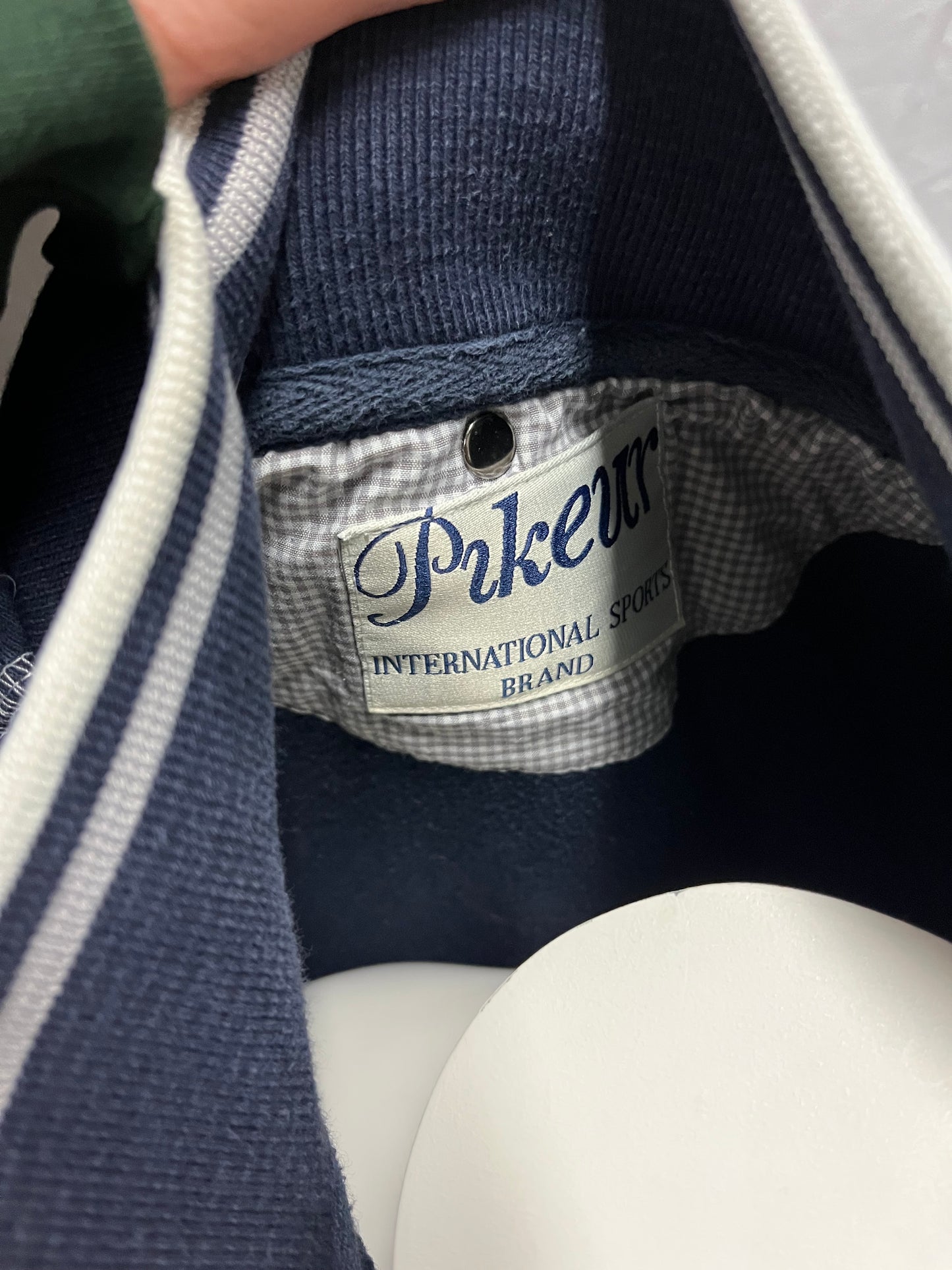 L - Pikeur 2000s Embroidered Lettering Track Zip Jacket