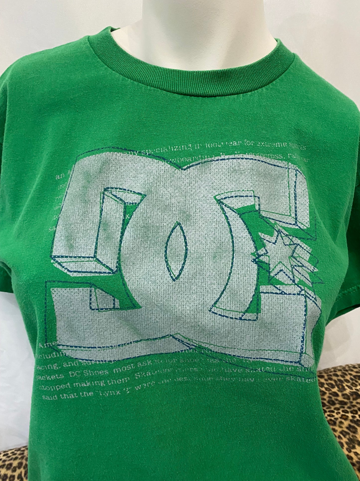L - DC Shoes 2000s Green Tee