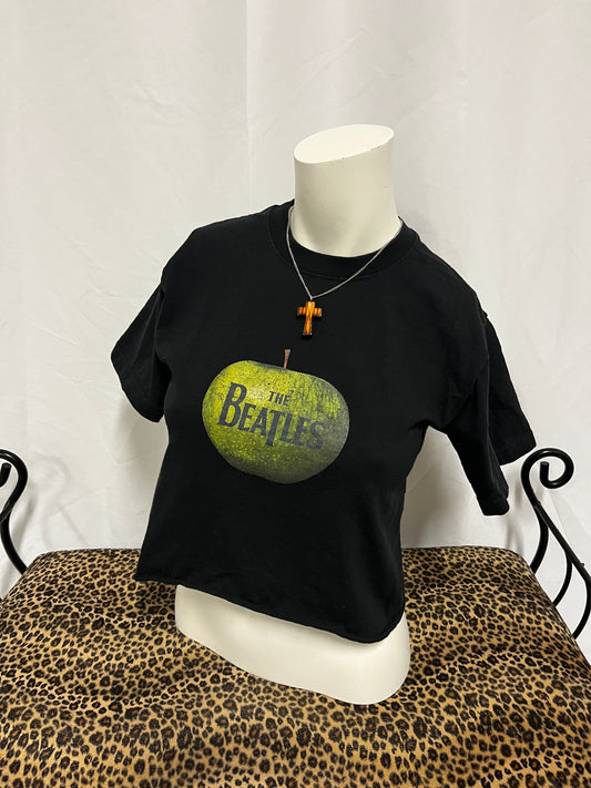 M - The Beatles Cropped Tee