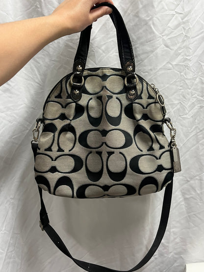 Purse - Coach 2000s Monogram Satin Lined Bag