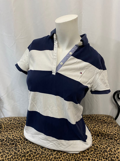S/M - Tommy Hilfiger 2000s Striped Polo Tee