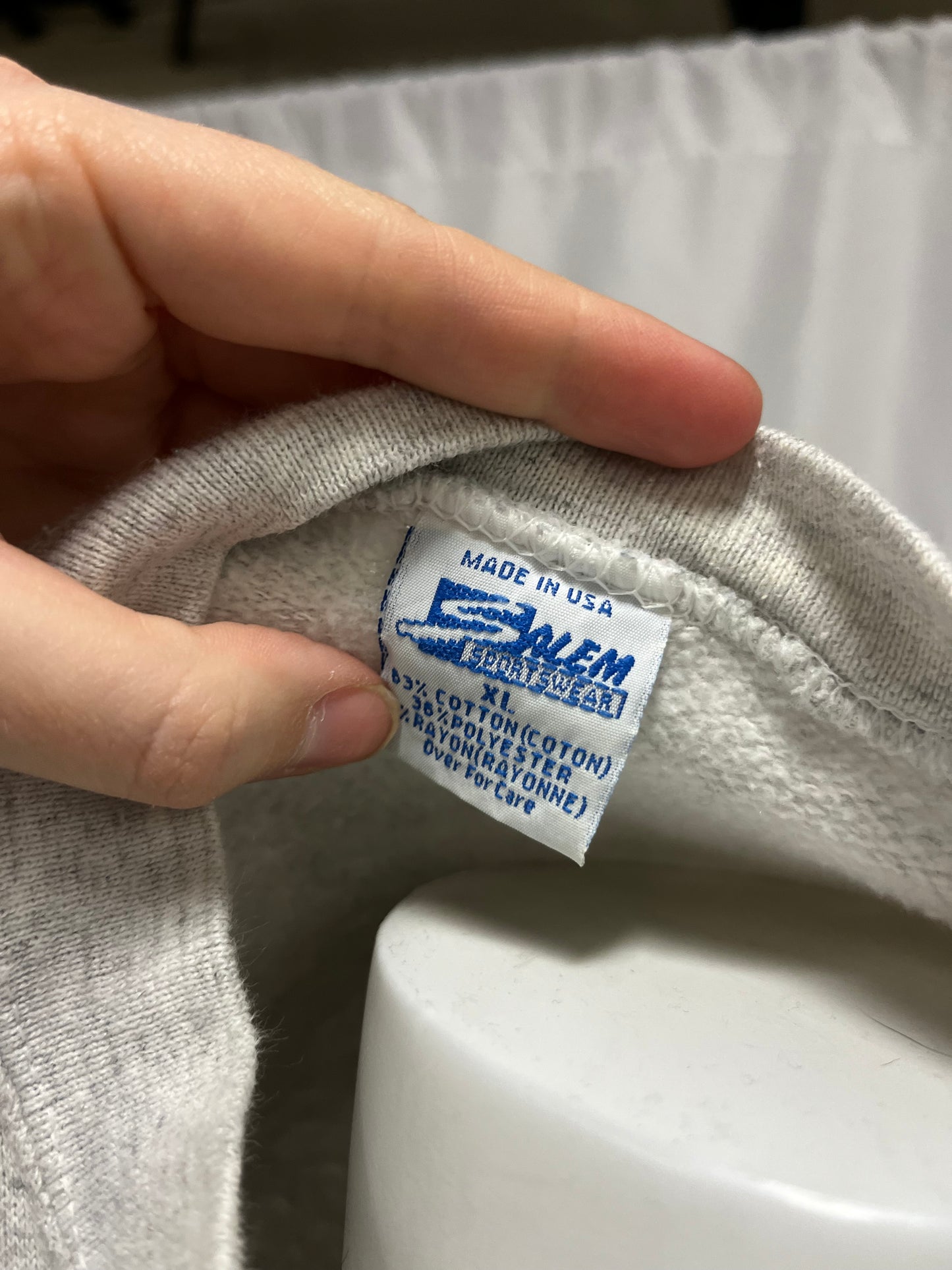 L/XL - MLB 1991 Twins x Braves World Series Salem Sweatshirt