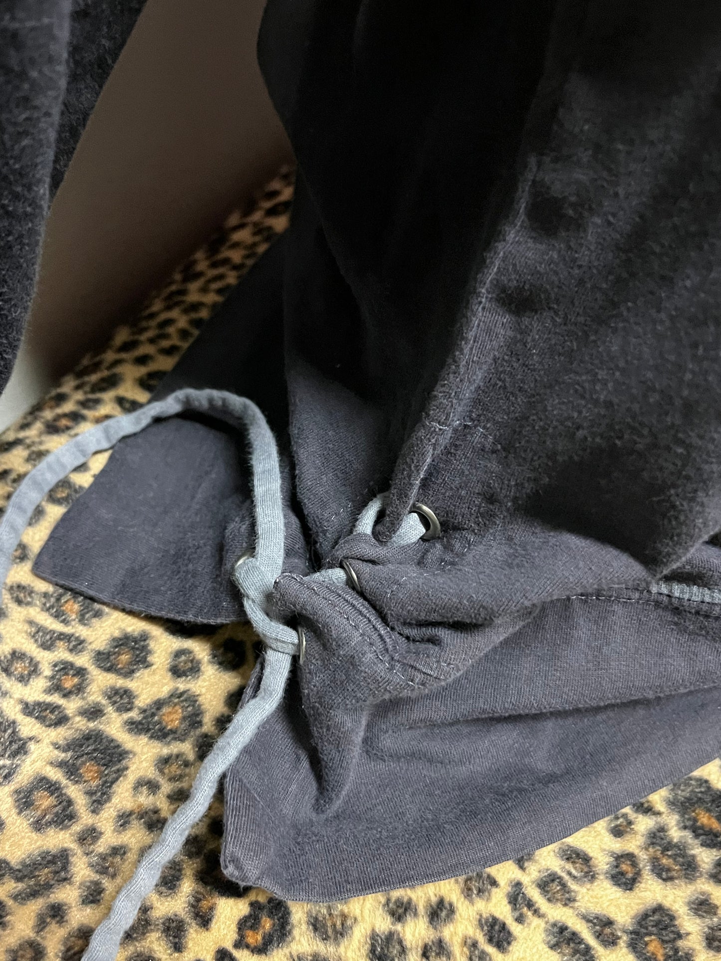 L - Harley Davidson Script Tie Detail Top