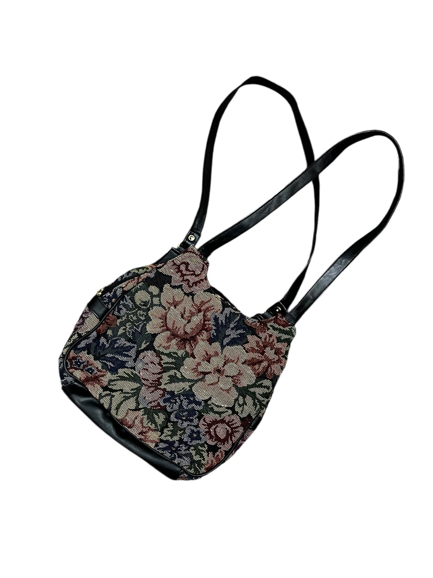 Purse - Quilted Floral Shoulder Bag