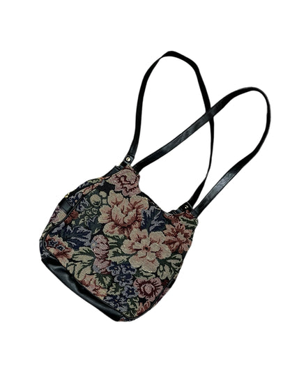 Purse - Quilted Floral Shoulder Bag