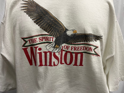 XL - 1991 Winston Eagle Graphic Pocket Tee