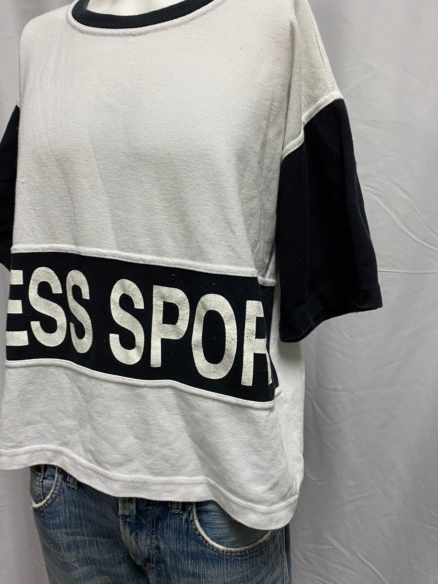 L/XL - Guess Sport 80s Boxy Graphic Tee