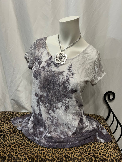 M - NWD Lace Overlay Fairy Top