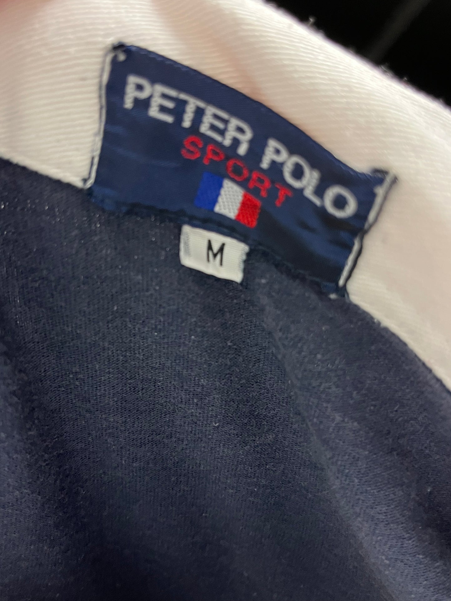 M/L - USA 90s Embroidered Rugby Shirt