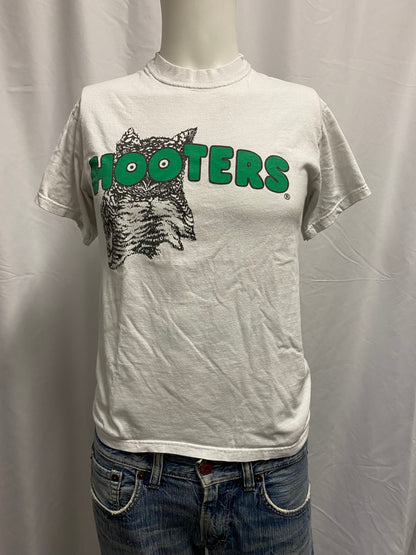 S/M - Hooters 90s Green Logo Tee