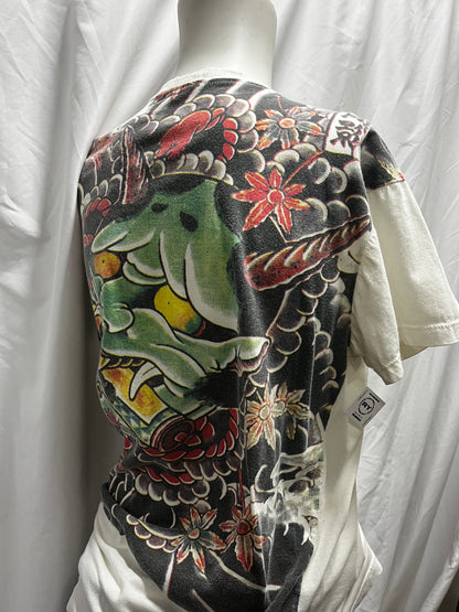 XL - WORK 2000s Graphic AOP Tee