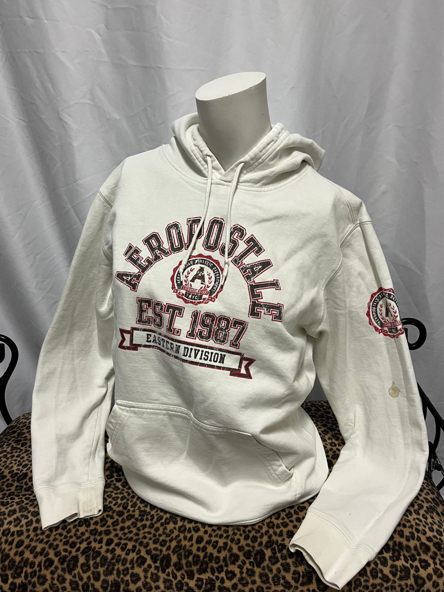S/M - Aeropostale 2000s Graphic Hoodie