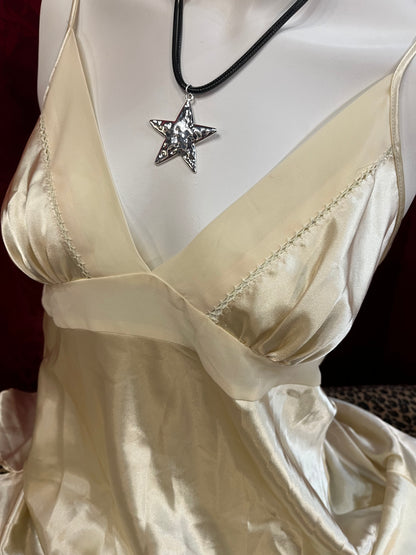 M - Sentiments Butter Yellow Satin Camisole