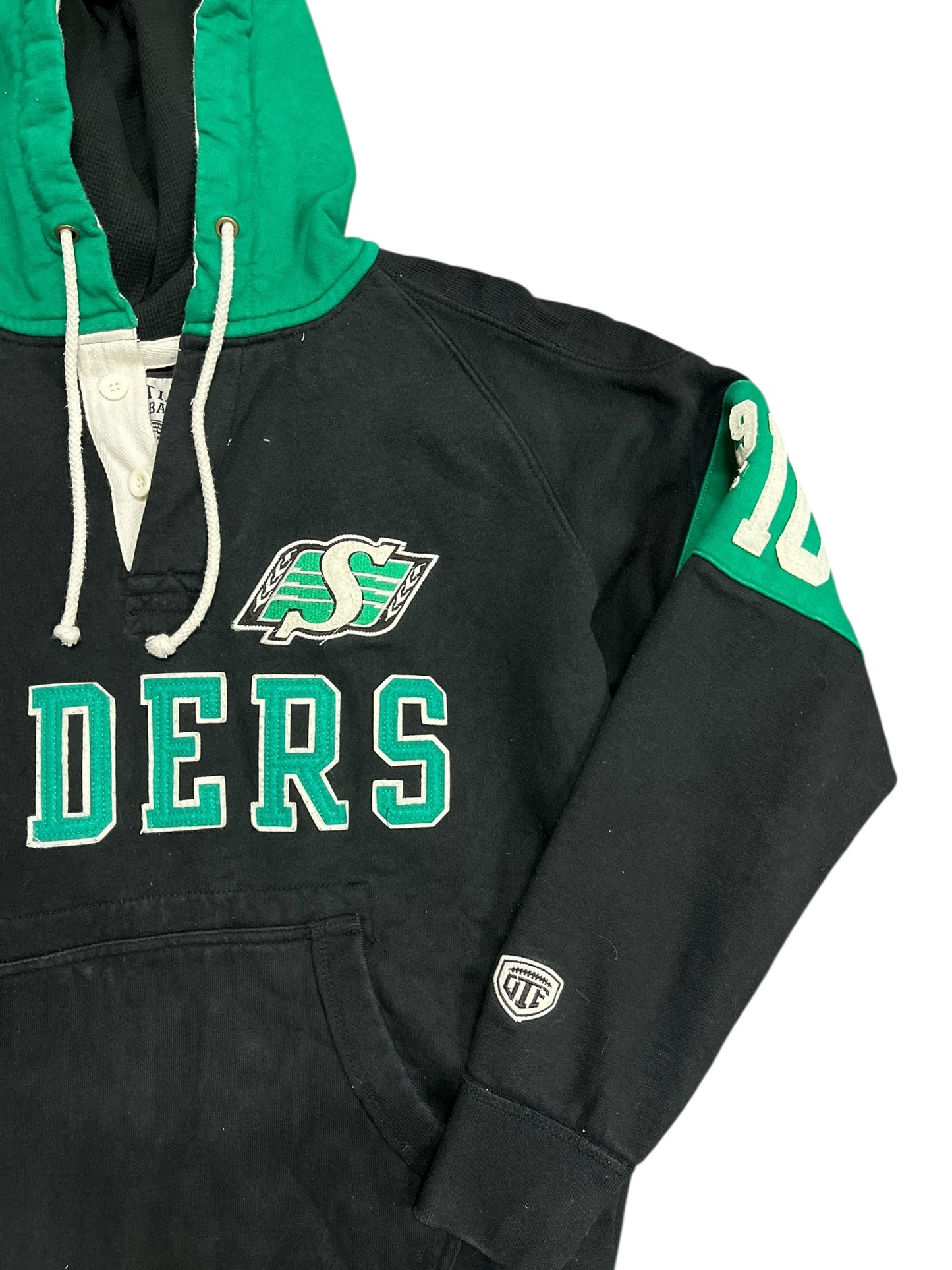 M - Saskatchewan Roughriders 2000s Old Time Heavy Hoodie