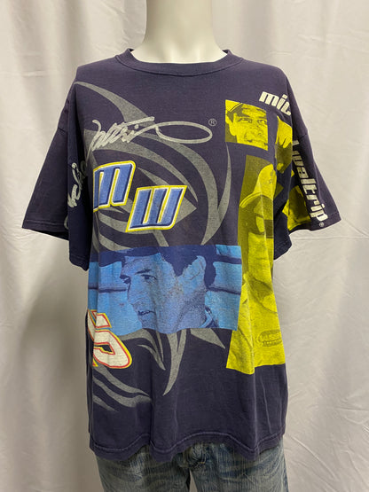 L - Chase Authentics x Michael Waltrip AOP Racing Tee
