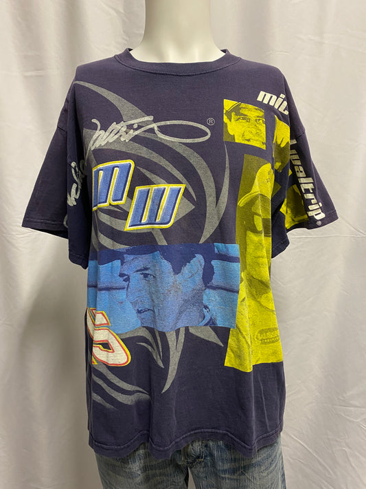 L - Chase Authentics x Michael Waltrip AOP Racing Tee