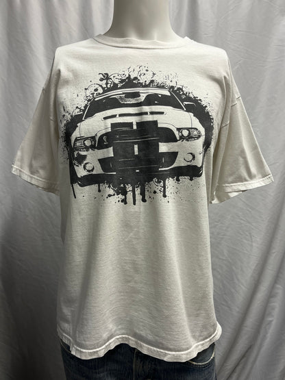 L - Gothic Car Double Sided Graphic Tee