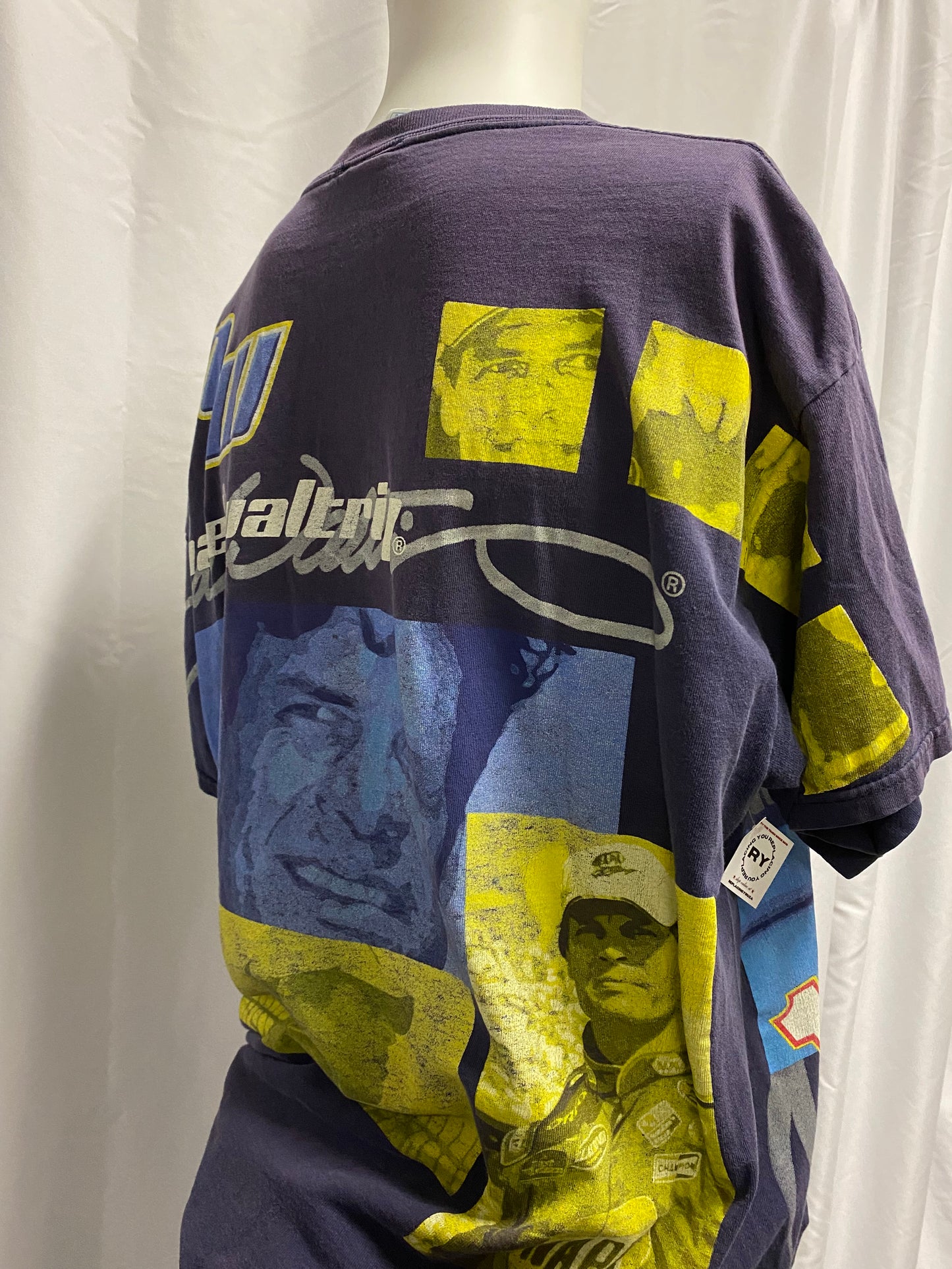 L - Chase Authentics x Michael Waltrip AOP Racing Tee