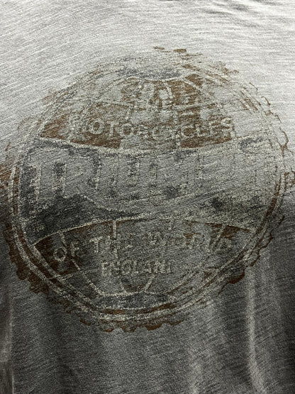 L - Triumph Motorcycles Of England Faded Tee