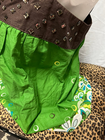 XL - 725 Originals Y2K Green Blouse