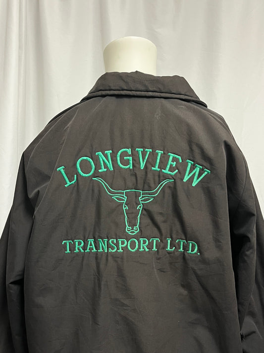 L - Longview Transport 90s Trucker Jacket Made In Canada