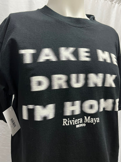 M/L - Riviera Maya Drunk Graphic Tee
