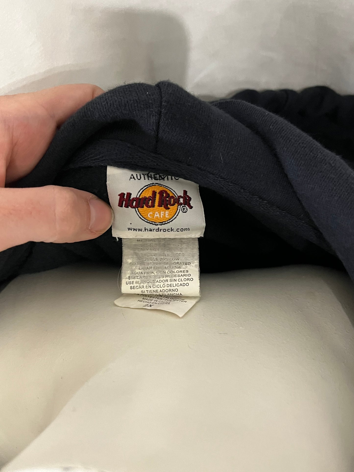 XXL - Hard Rock Las Vegas Graphic Zip Hoodie