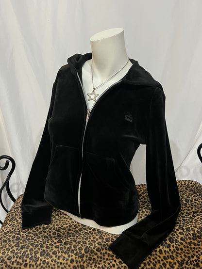 S - Juicy by Juicy Couture Velour Zip Hoodie