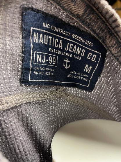 M - Nautica Jeans Y2K Grey Applique Thermal
