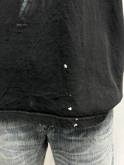 L - Harley Davidson Skull Graphic Tee