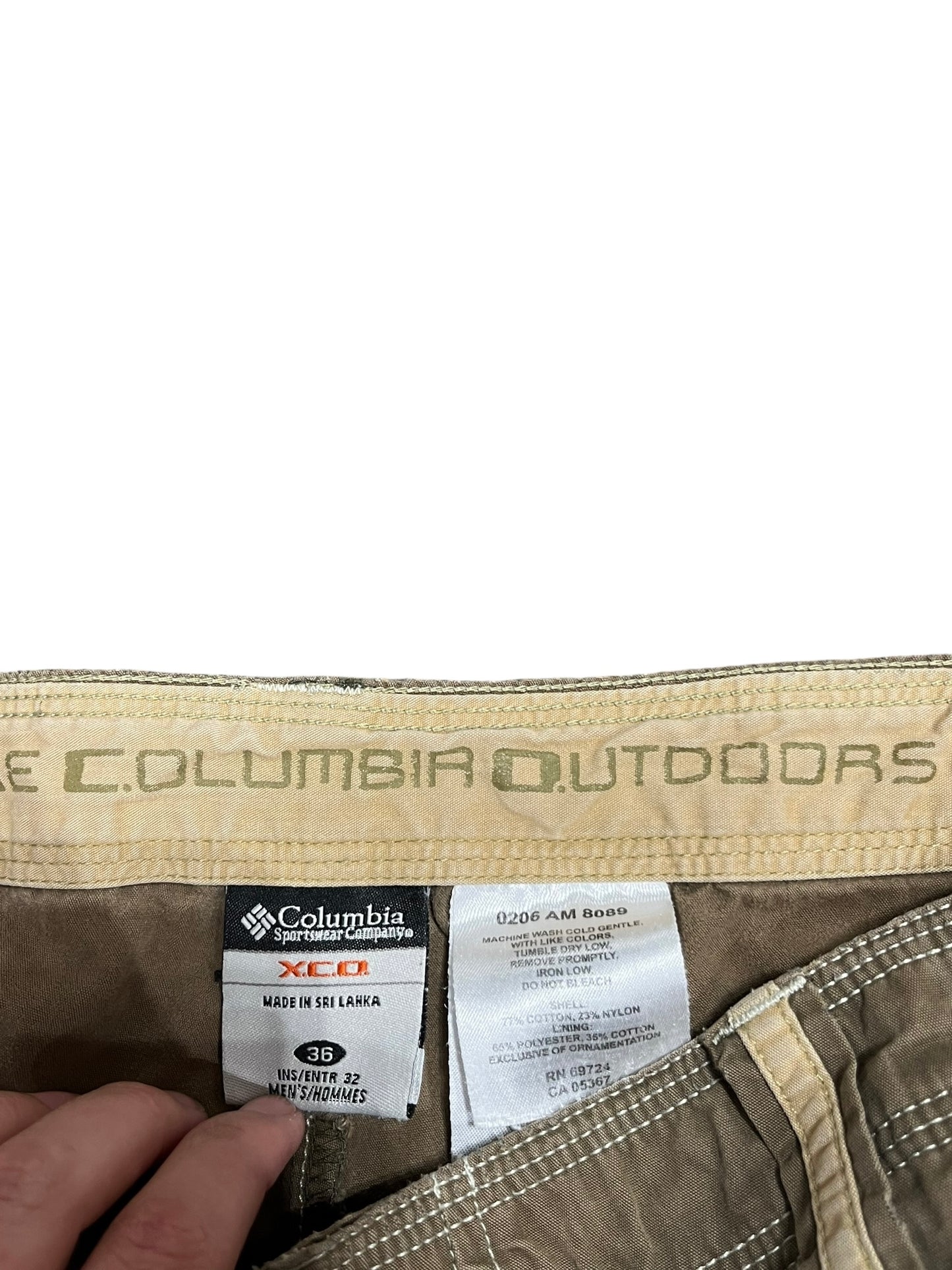 36" - Columbia 2000s Wide Leg Cargo Pants