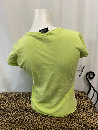 M/L - Calvin Klein Y2K Green Floral Top